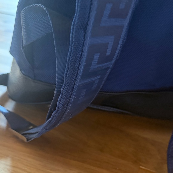 Stylish Blue Drawstring Backpack - Picture 7 of 14